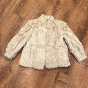 SOFTEST fur coat 🤍